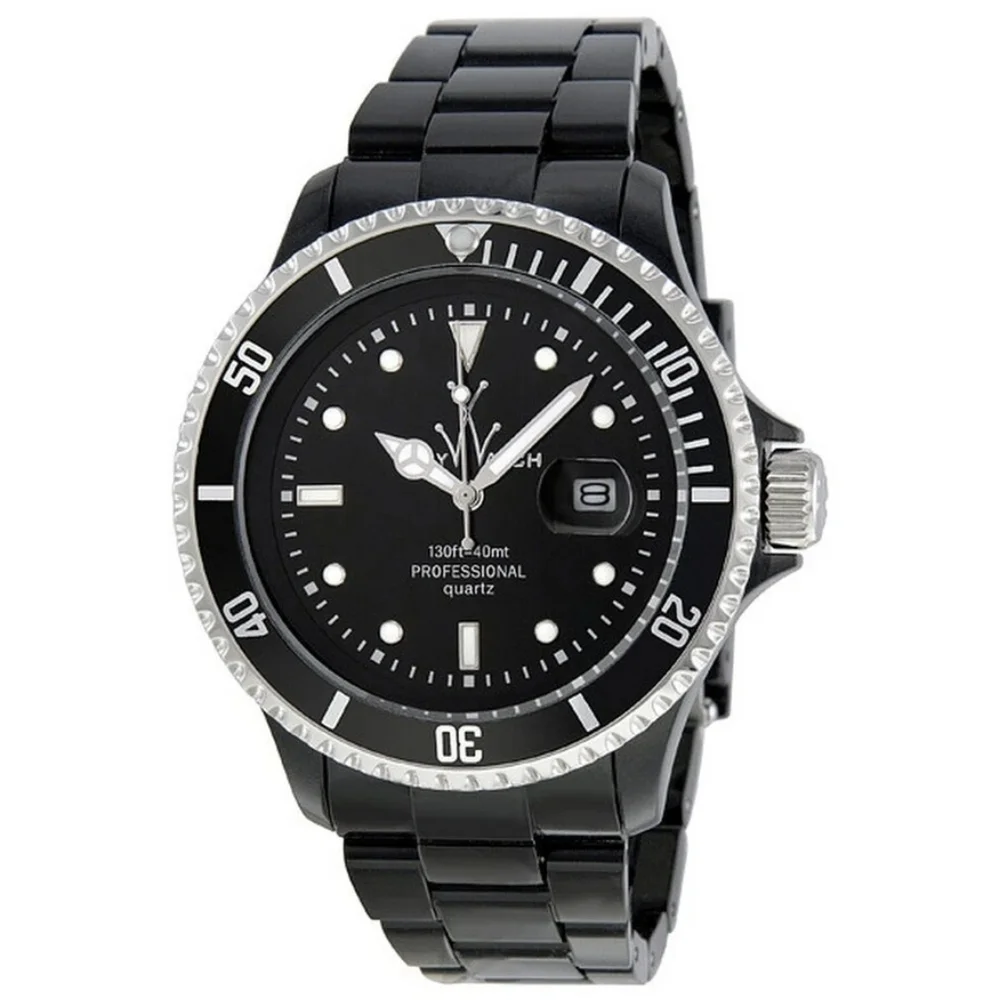 Toywatch Plastermic Fluo XL Unisex Black Watch New In Box